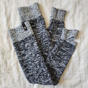 Girls Gray Legwarmers